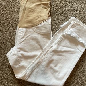 Maternity white jeans - Stretchy